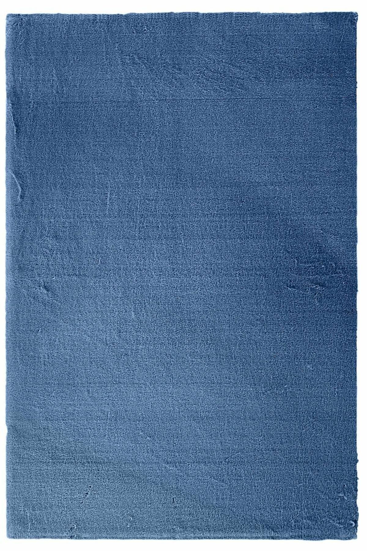 Prizma Home Comfort Krem 2 mm Polyester Yumuşak Yıkanabilir İnce Kaymaz Lateks Taban Dikdörtgen Makine Dokuma Salon Halısı 80x200 cm