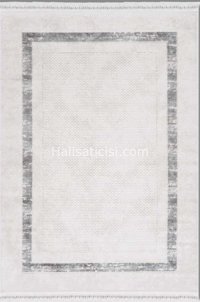 Flora Halı Ayşıl 5893A Çok Renkli 11 mm Akrilik-Bambu Silinebilir Yıkanabilir Dikdörtgen Makine Dokuma Salon Halısı 160x230 cm