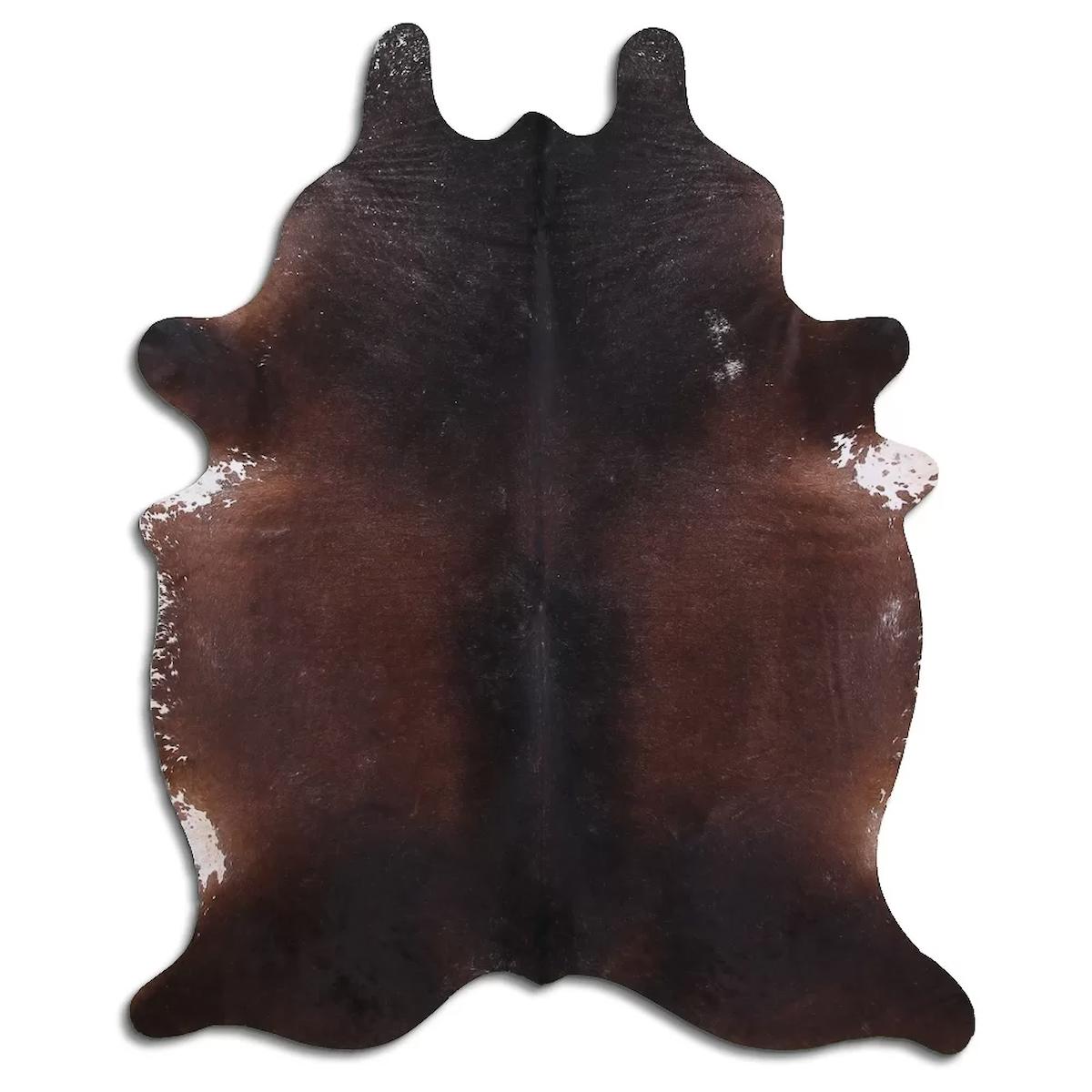 Fiesta Leather Art 33485 Çok Renkli 51 mm Deri Toz Tutmaz Yıkanabilir İnce Kaymaz Deri Taban Oval Makine Dokuma Salon Halısı 100x200 cm