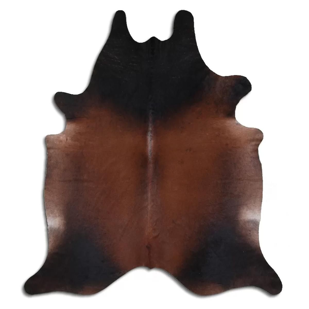 Fiesta Leather Art 66288 Krem 51 mm Deri Toz Tutmaz Yıkanabilir İnce Kaymaz Deri Taban Oval Makine Dokuma Salon Halısı 120x250 cm