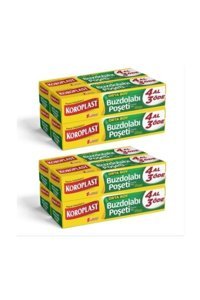 Koroplast Orta Buz Dolabı Poşeti 8x80 Adet