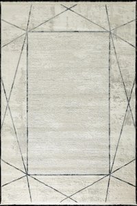 Tuğra Halı Mabeyn 12903 Mavi 10 mm Polyester Silinebilir Yıkanabilir Orta Dikdörtgen Makine Dokuma Salon Halısı 180x180 cm
