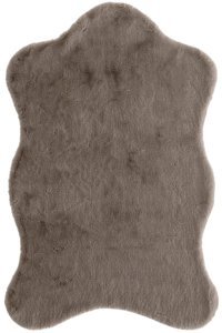 Enti Halı Rabbit 7403 Vizon 15 mm Polyester Yıkanabilir Kalın Dikdörtgen Makine Dokuma Antre-Salon Halısı 160x230 cm