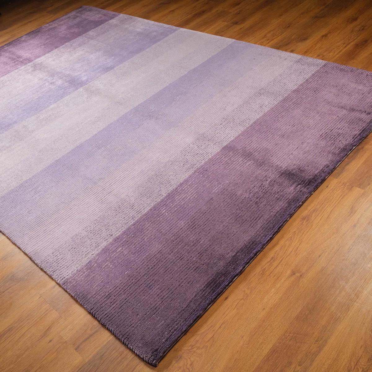 Halıcızade Çok Renkli Bambu-Pamuk-Yün Yıkanabilir Orta Dikdörtgen El Dokuması Salon Halısı 100x200 cm