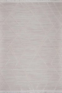 Kreasyon Halı Sohome 1499 Krem 17 mm Akrilik Antialerjenik Yıkanabilir Kalın Kaymaz Pamuk Taban Dikdörtgen Makine Dokuma Salon Halısı 100x150 cm