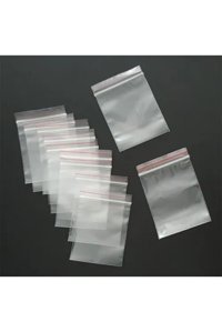 Merpak Ambalaj Küçük Kilitli 5x5 Buz Dolabı Poşeti 100 Adet