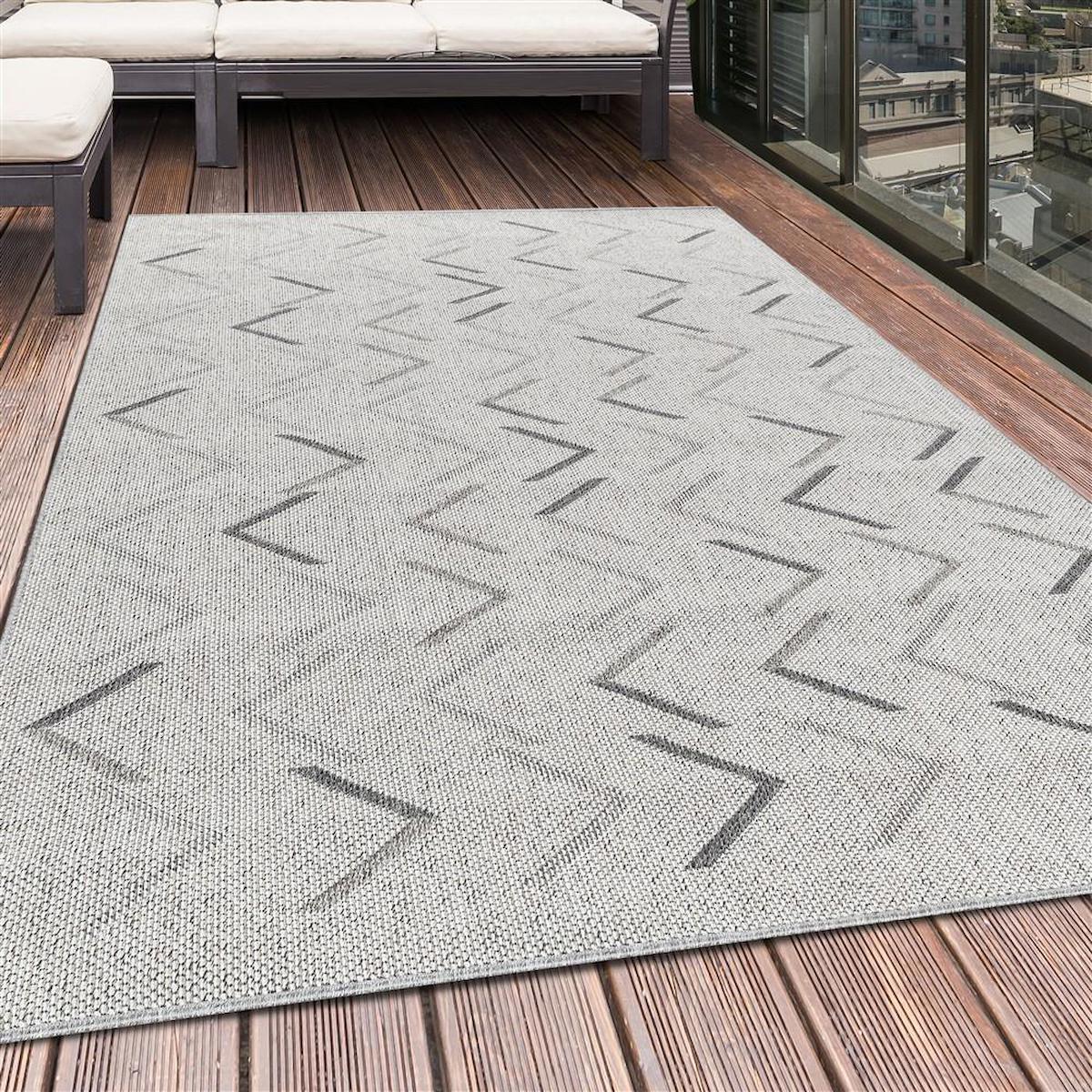 Red Halı Krem 4 mm Polyester Toz Tutmaz Yıkanabilir İnce Jüt Taban Dikdörtgen Makine Dokuma Balkon-Teras Halısı 180x180 cm