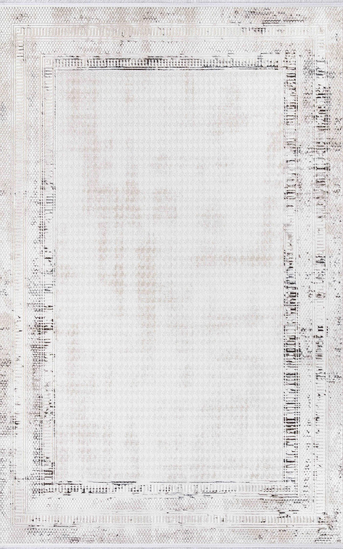 İpek Home Sihir 17356 Gri 6 mm Polyester Toz Tutmaz Yıkanabilir İnce Kaymaz Pamuk Taban Dikdörtgen Makine Dokuma Antre-Çocuk Odası-Salon-Yatak Odası Halısı 160x230 cm