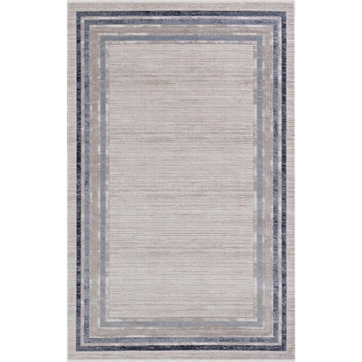 Merinos Diyez 34930 Krem 8.5 mm Akrilik Toz tutmaz Yıkanabilir İnce Kaymaz Dikdörtgen Makine Dokuma Salon Halısı 80x150 cm