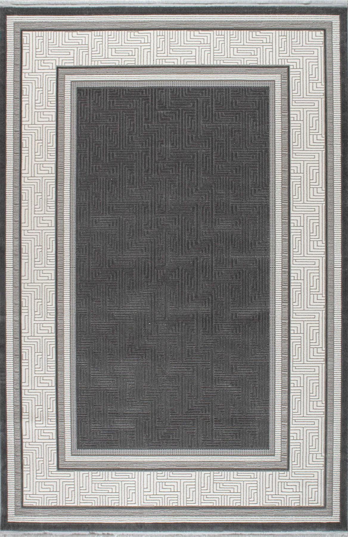 Artemis Halı Murano 02981B Çok Renkli Akrilik Yıkanabilir İnce Kaymaz Jüt Taban Dikdörtgen Makine Dokuma Salon Halısı 80x200 cm