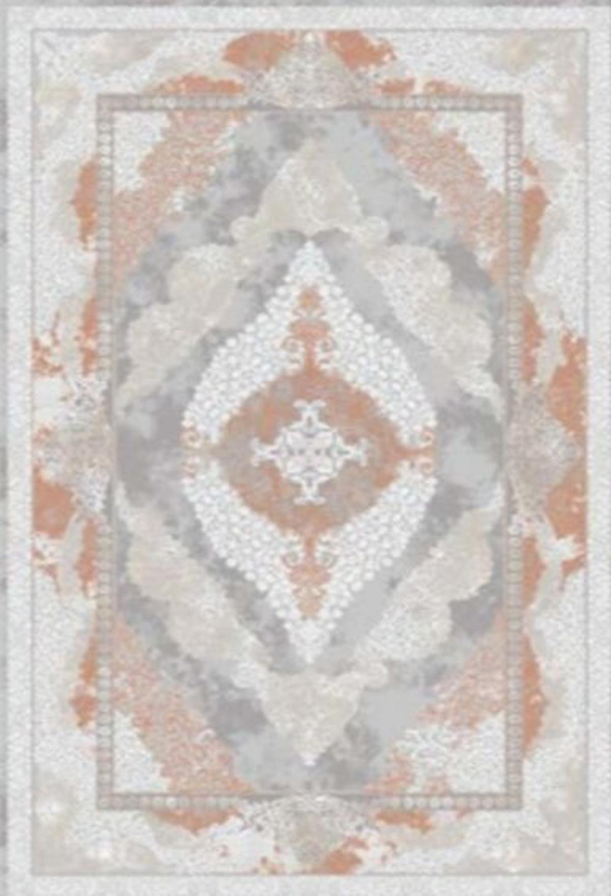 Liparis Halı 1172A Çok Renkli 0.8 mm Akrilik Yumuşak Yıkanabilir İnce Kaymaz Dikdörtgen Makine Dokuma Salon Halısı 140x200 cm