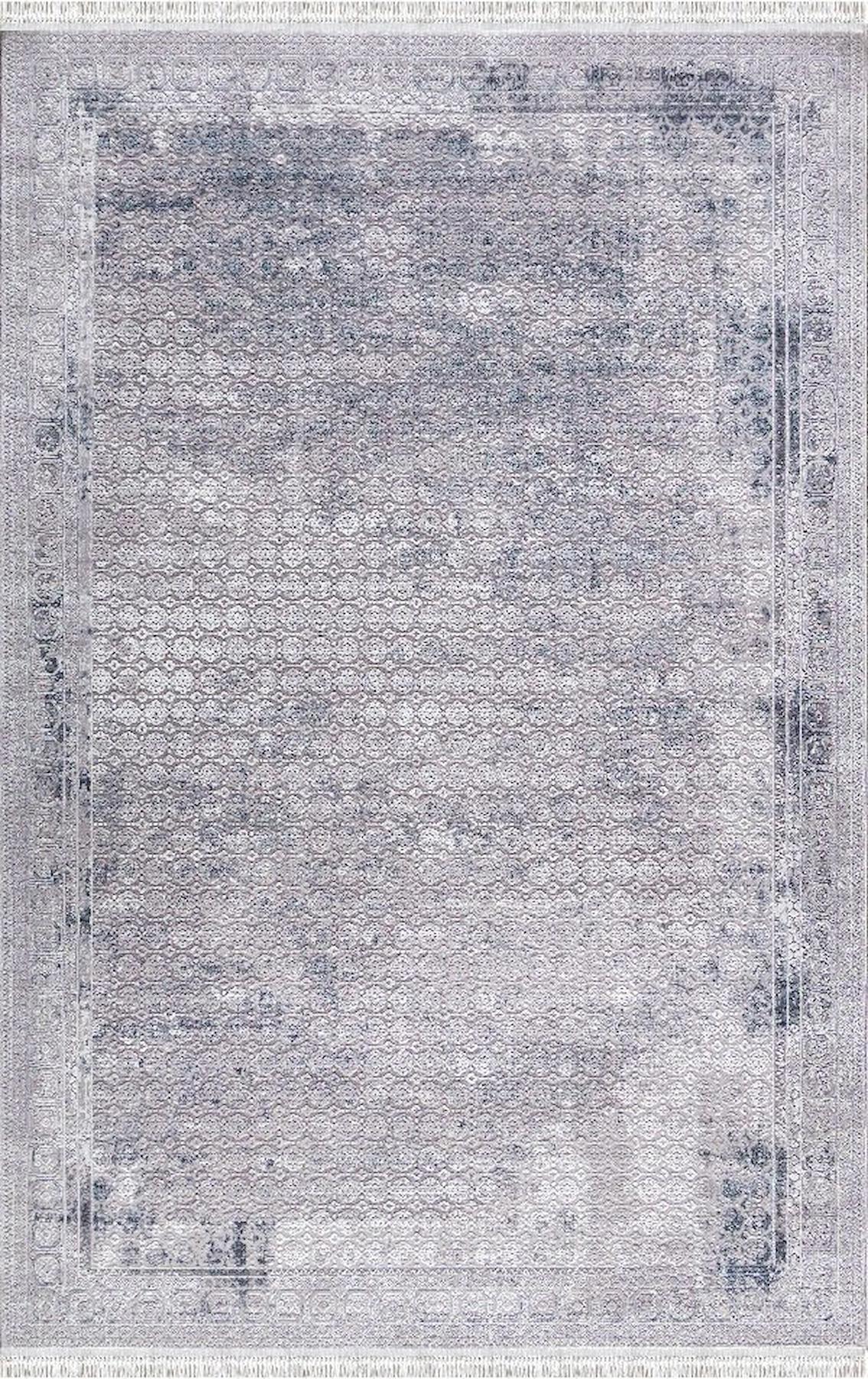 Merinos Rodin 60893 Krem 11 mm Akrilik Toz Tutmaz Yıkanabilir Kalın Kaymaz Dikdörtgen Makine Dokuma Salon Halısı 80x300 cm