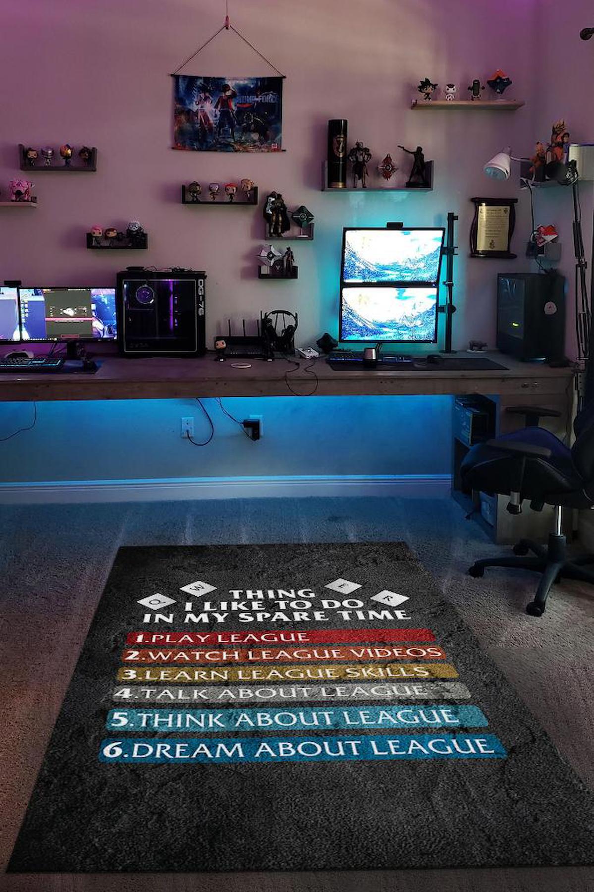 Homshtag Lig Programı Krem 4 mm Pamuk Antistatik Yıkanabilir İnce Kaymaz Dikdörtgen Makine Dokuma Genç Odası Halısı 80x120 cm
