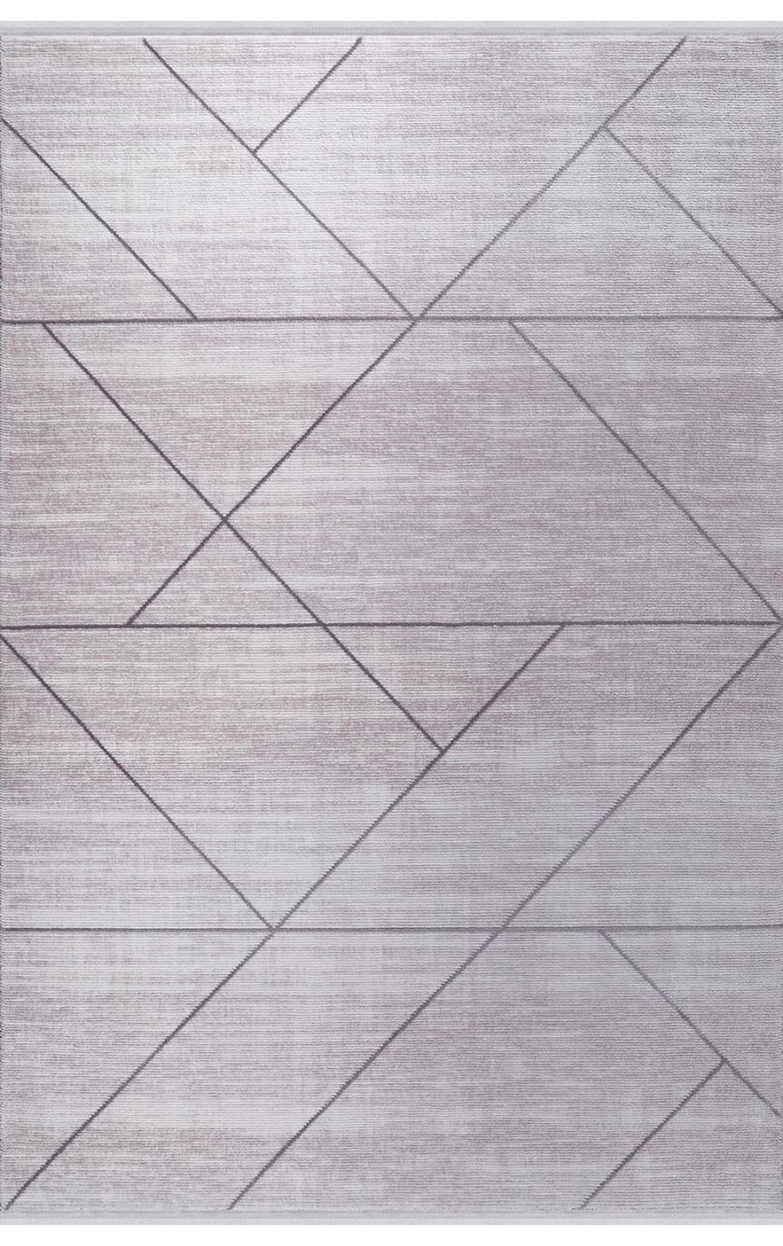 Padişah Eternity Krem 11 mm Akrilik Yıkanabilir İnce Kaymaz Dikdörtgen Makine Dokuma Salon Halısı 200x300 cm