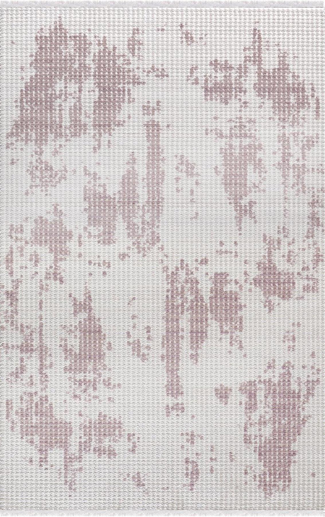 Merinos Diyez 39138 Çok Renkli 9 mm Akrilik Yıkanabilir İnce Kaymaz Dikdörtgen Makine Dokuma Salon Halısı 160x230 cm