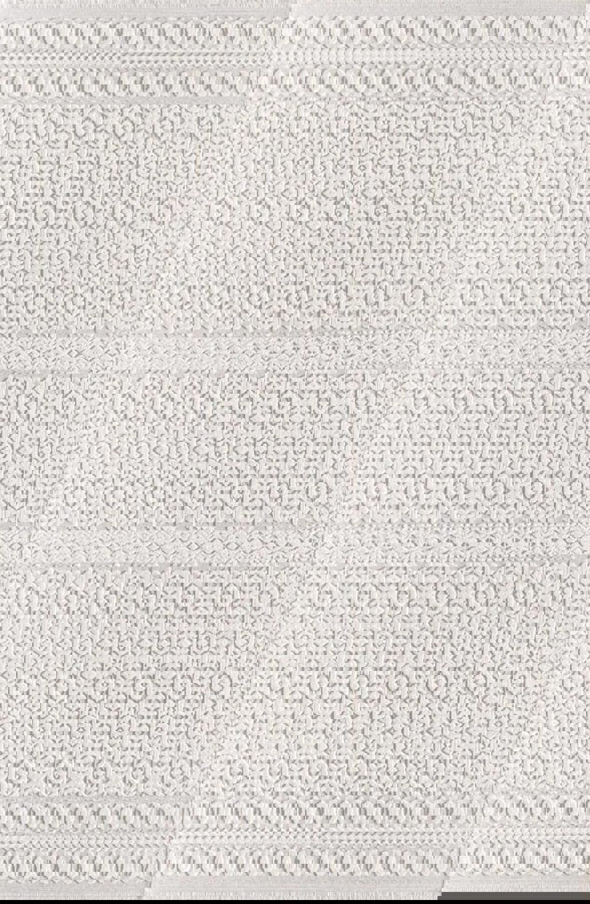 Pierre Cardin Maxwell MK00A Krem 0.8 mm Akrilik Yumuşak Yıkanabilir İnce Kaymaz Dikdörtgen Makine Dokuma Salon Halısı 160x230 cm
