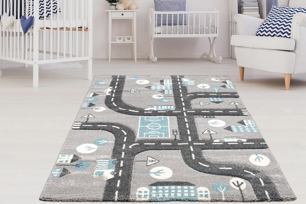 Petra Home Living Gri Halı 200x300 cm