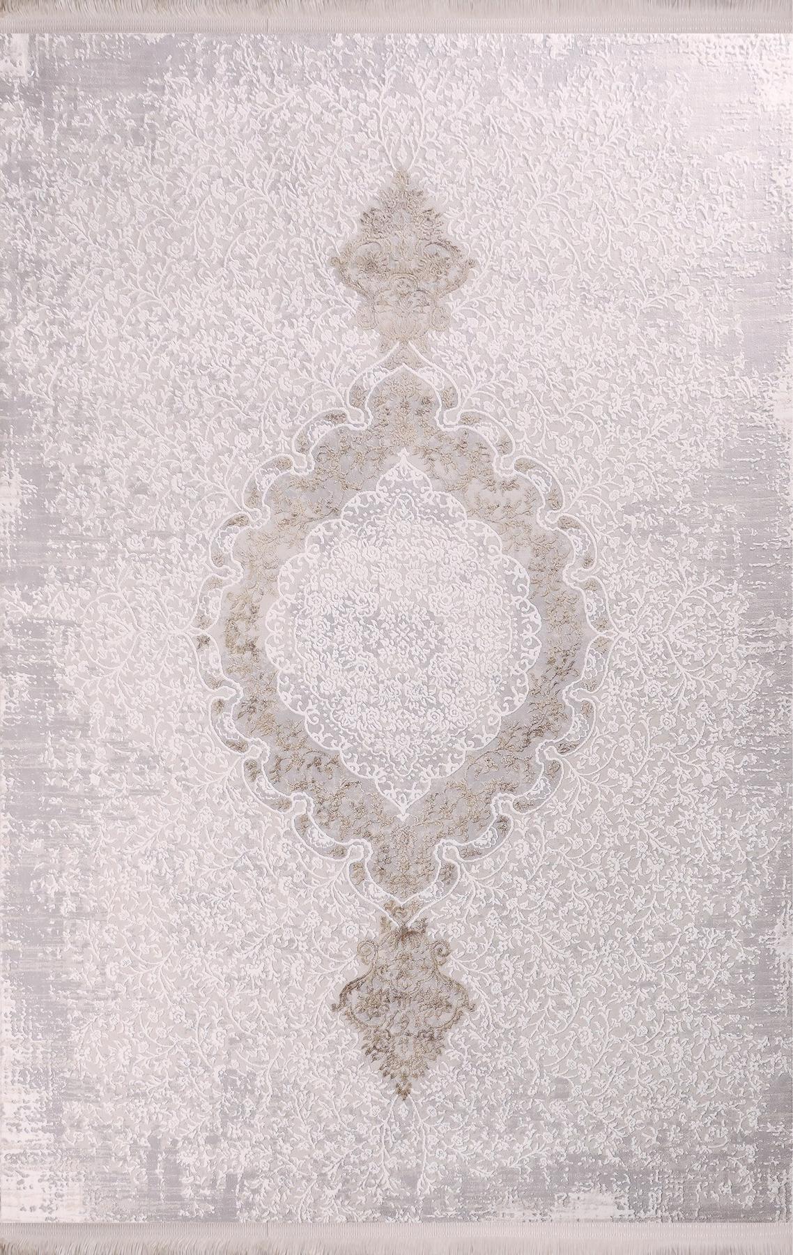 Nexus Melange 4733A Çok Renkli 8 mm Polyester Antialerjenik Yıkanabilir İnce Dikdörtgen Makine Dokuma Salon Halısı 120x180 cm