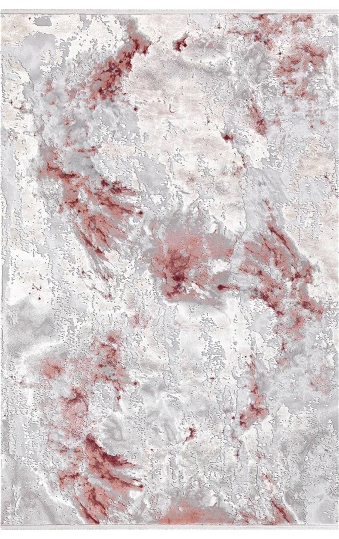 Dinarsu Electra 31973 Bej 11 mm Akrilik Silinebilir Yıkanabilir Orta Kaymaz Dikdörtgen Makine Dokuma Salon Halısı 120x160 cm