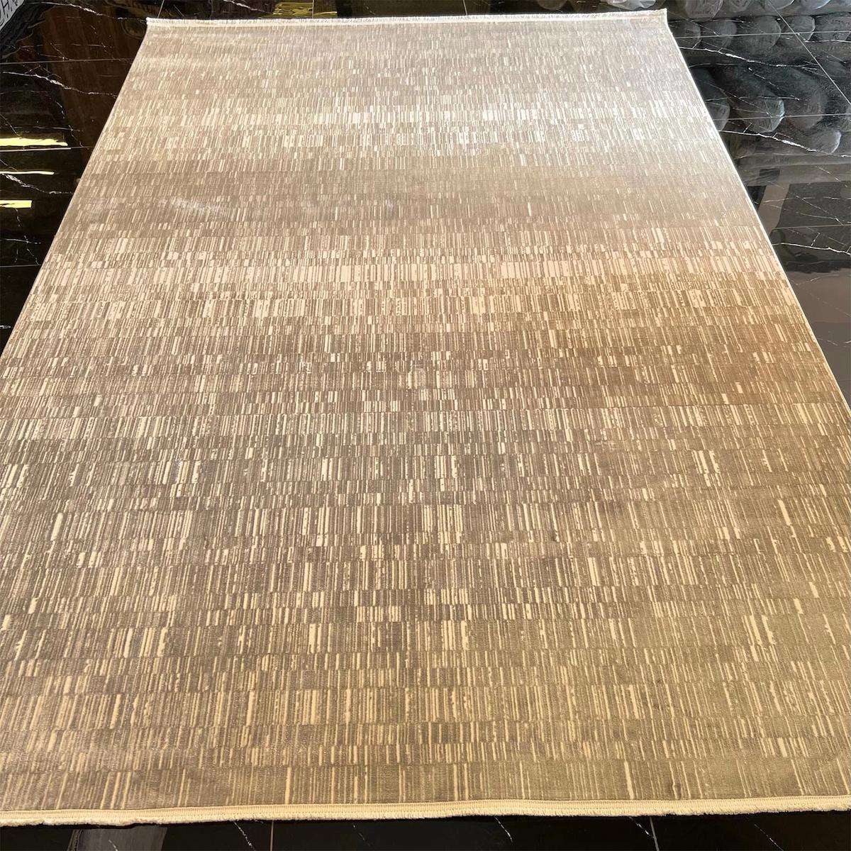 Sanat Halı Gusto 3727 Çok Renkli 7 mm Pamuk Antibakteriyel Yıkanabilir Kalın Kaymaz Lateks Taban Dikdörtgen Makine Dokuma Salon Halısı 120x300 cm