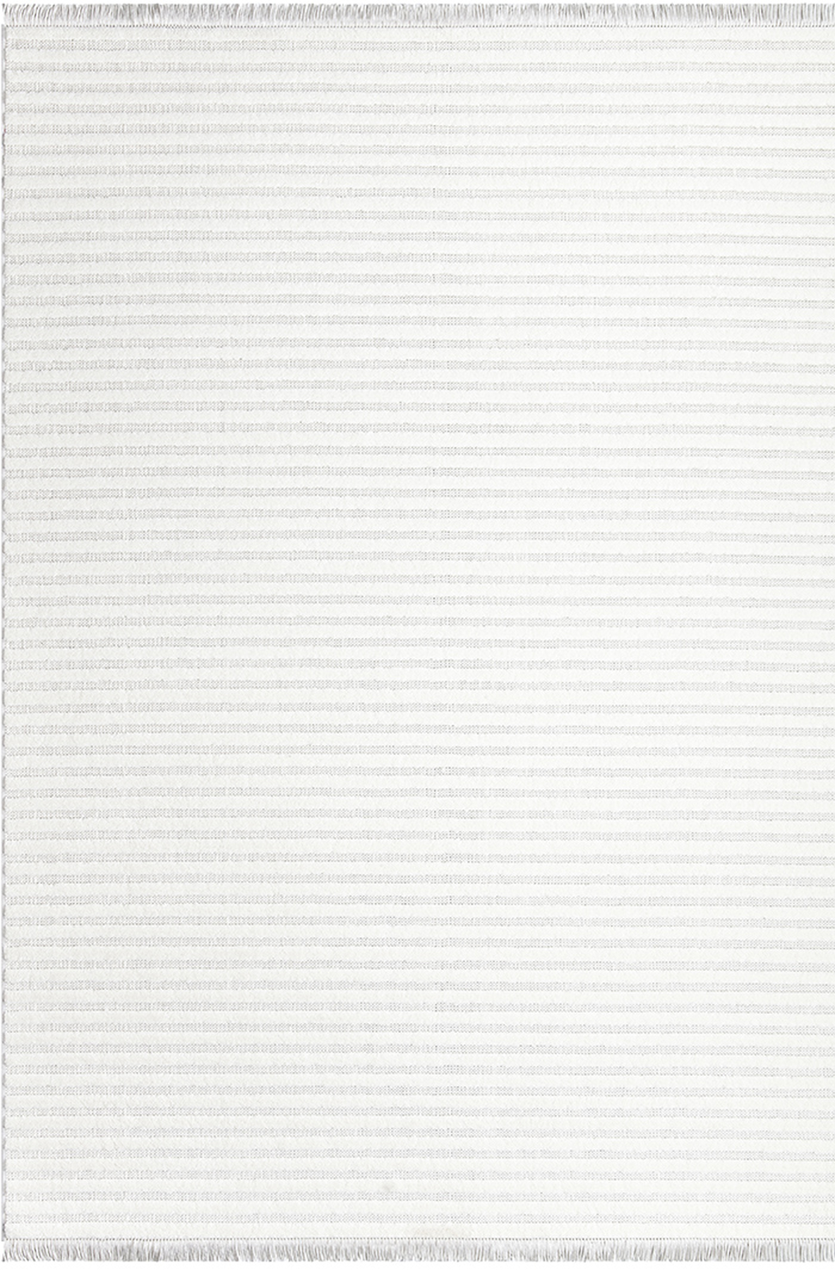 İpek Mekik Halı Almond 11401 Krem 10 mm Polyester Toz Tutmaz Yıkanabilir Orta Kaymaz Jüt Taban Dikdörtgen Makine Dokuma Antre-Çocuk Odası-Salon-Yatak Odası Halısı 100x150 cm