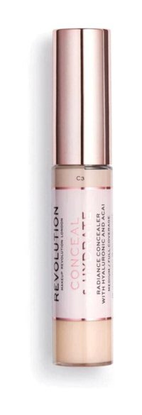 Revolution Conceal And Hydrate C3 Nemlendiricili Göz Altı Likit Fırça Kapatıcı