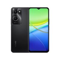 Vivo Y37 128 GB Hafıza 8 GB Ram 6.56 inç 13 MP Çift Hatlı IPS LCD Ekran Android Akıllı Cep Telefonu Siyah