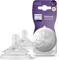 Philips Yenidoğan Slikon 0+ Ay Hızlı Akışlı Geniş Ağızlı Biberon Emziği