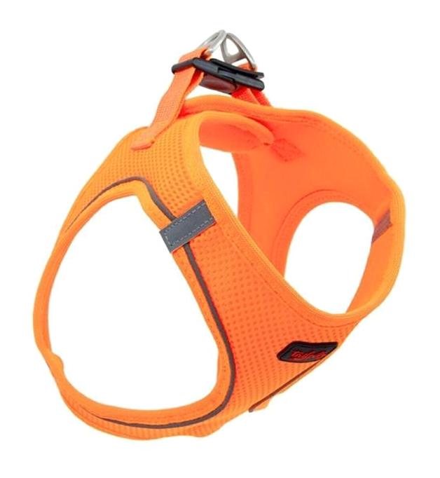 Tailpetz Air Mesh XL Ayarlanabilir Göğüs Köpek Tasması Turuncu