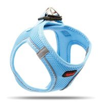 Tailpetz Air Mesh 3XS Ayarlanabilir Göğüs H Tipi Köpek Tasması Mavi