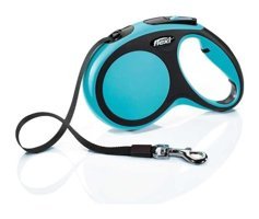 Flexi New Comfort L Makaralı Ayarlanabilir Köpek Tasması Mavi