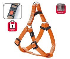 Karlie Kilitli M 40-70 cm Ayarlanabilir Göğüs H Tipi Köpek Tasması Turuncu