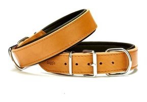 Doggie El Yapımı 52-60 cm Ayarlanabilir Boyun Köpek Tasması Kahverengi