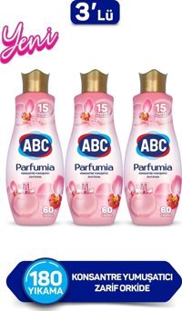 ABC Konsantre Zarif Orkide 180 Yıkama Yumuşatıcı 3x1.44 lt