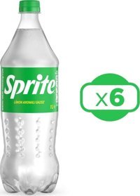 Sprite Pet Gazoz 6x1 lt