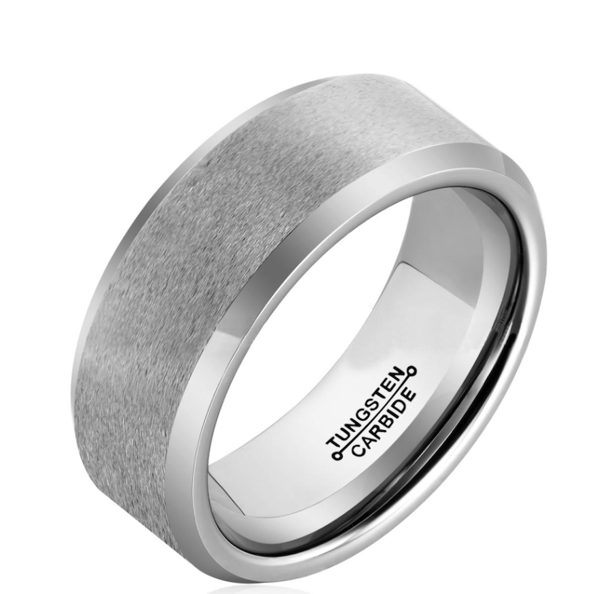 Chavin Gri Çelik Unisex dm84 Alyans