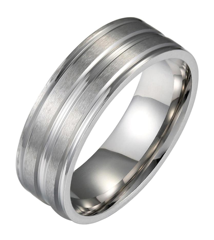 Chavin Gri Çelik Unisex ec43by Alyans