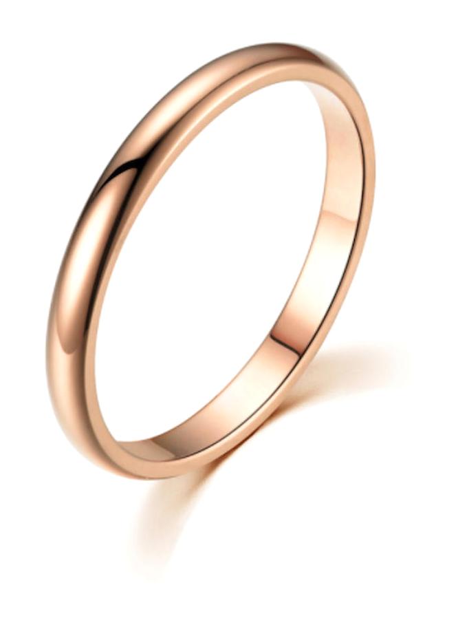 Chavin Rose Gold Çelik Unisex eh23rs Alyans