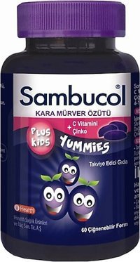 Sambucol Omega 3 Aromalı Çocuk Vitamin 60 Tablet