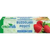 Ekomis Küçük Buz Dolabı Poşeti 50 Adet