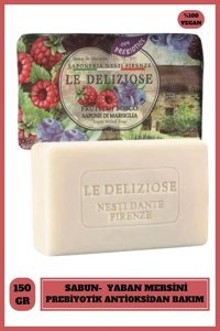 Nesti Dante Le Deliziose Organik Yaban Mersini Katı Sabun 150 gr