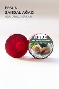 Efsun Güzellik Sabunu Organik Sandal Ağacı Katı Sabun 135 gr