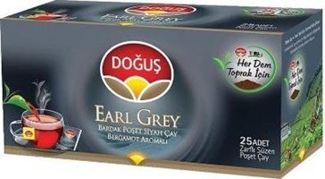 Doğuş Early Grey Siyah Demlik Poşet Çay 12x50 gr