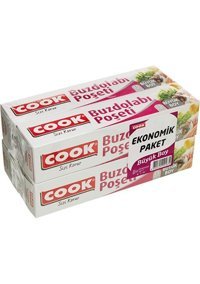 Cook Büyük 30x45 Buz Dolabı Poşeti 4x15 Adet