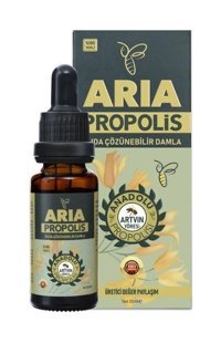 Aria Propolis Aromalı Yetişkin Bitkisel Besin Desteği 20 ml