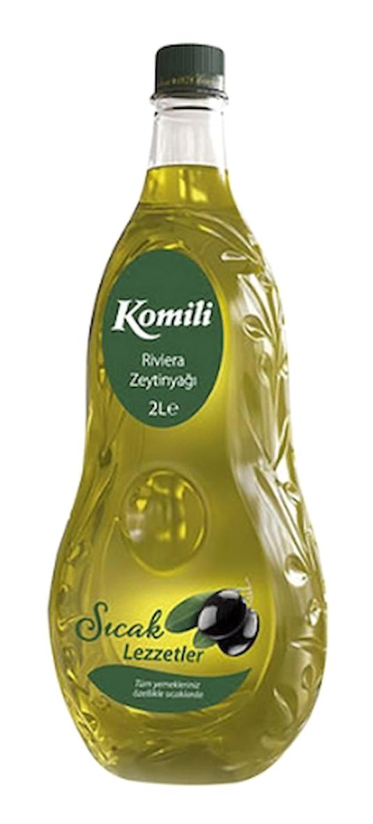 Komili Sıcak Lezzetler Olgun Hasat Pet Riviera Zeytinyağı 6x2 lt