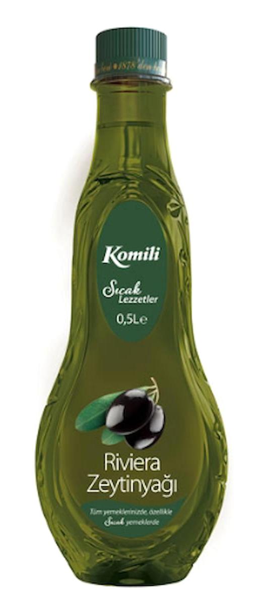 Komili Sıcak Lezzetler Olgun Hasat Pet Riviera Zeytinyağı 6x500 ml