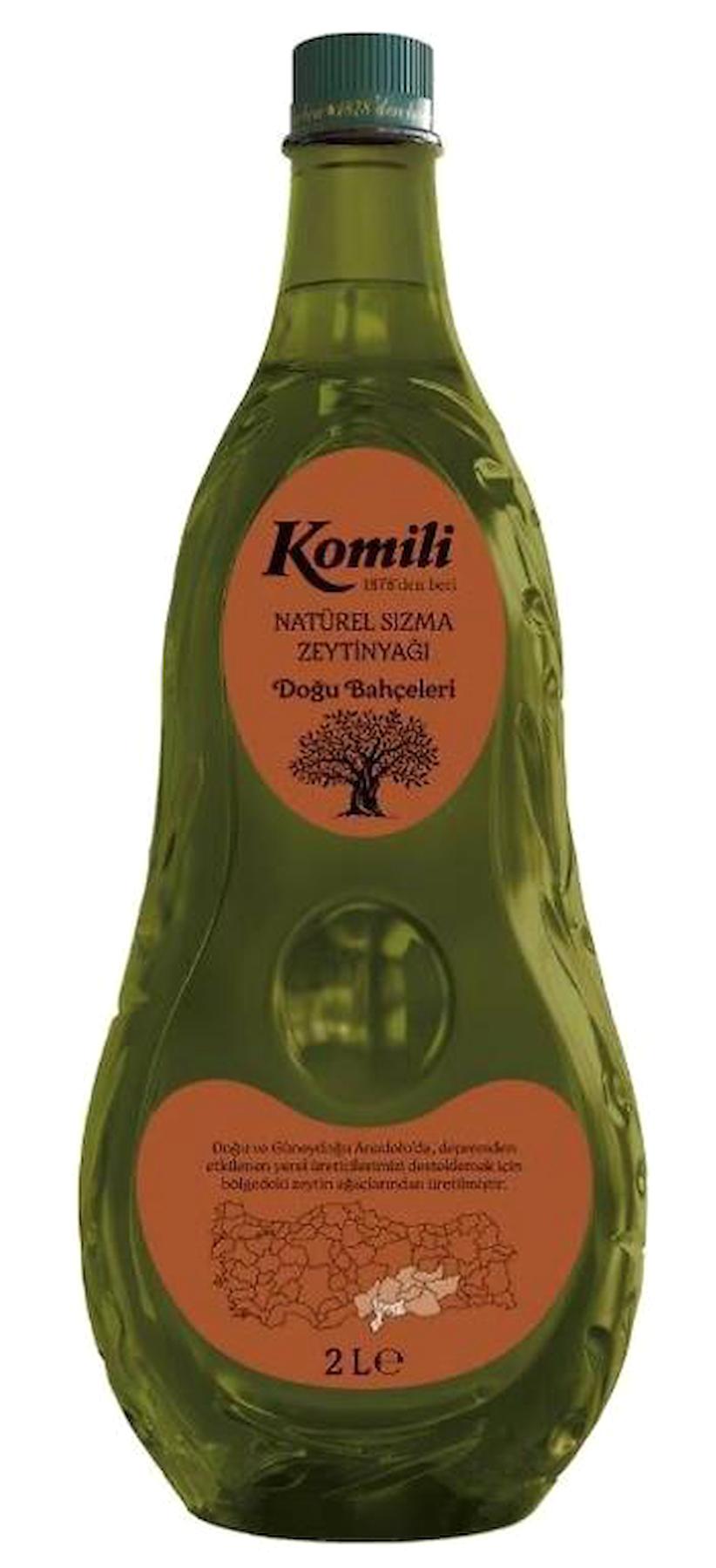 Komili Doğu Bahçeleri Pet Sızma Zeytinyağı 2 lt