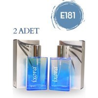 Ixora E181 Cheerful EDP Çiçeksi-Odunsu Erkek Parfüm 2x100 ml