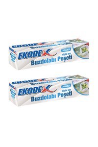 Ekodex Küçük Buz Dolabı Poşeti 2x30 Adet